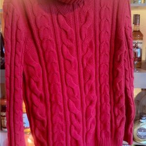 SALE! Croft & Barrow Rich Red Knit Sweater